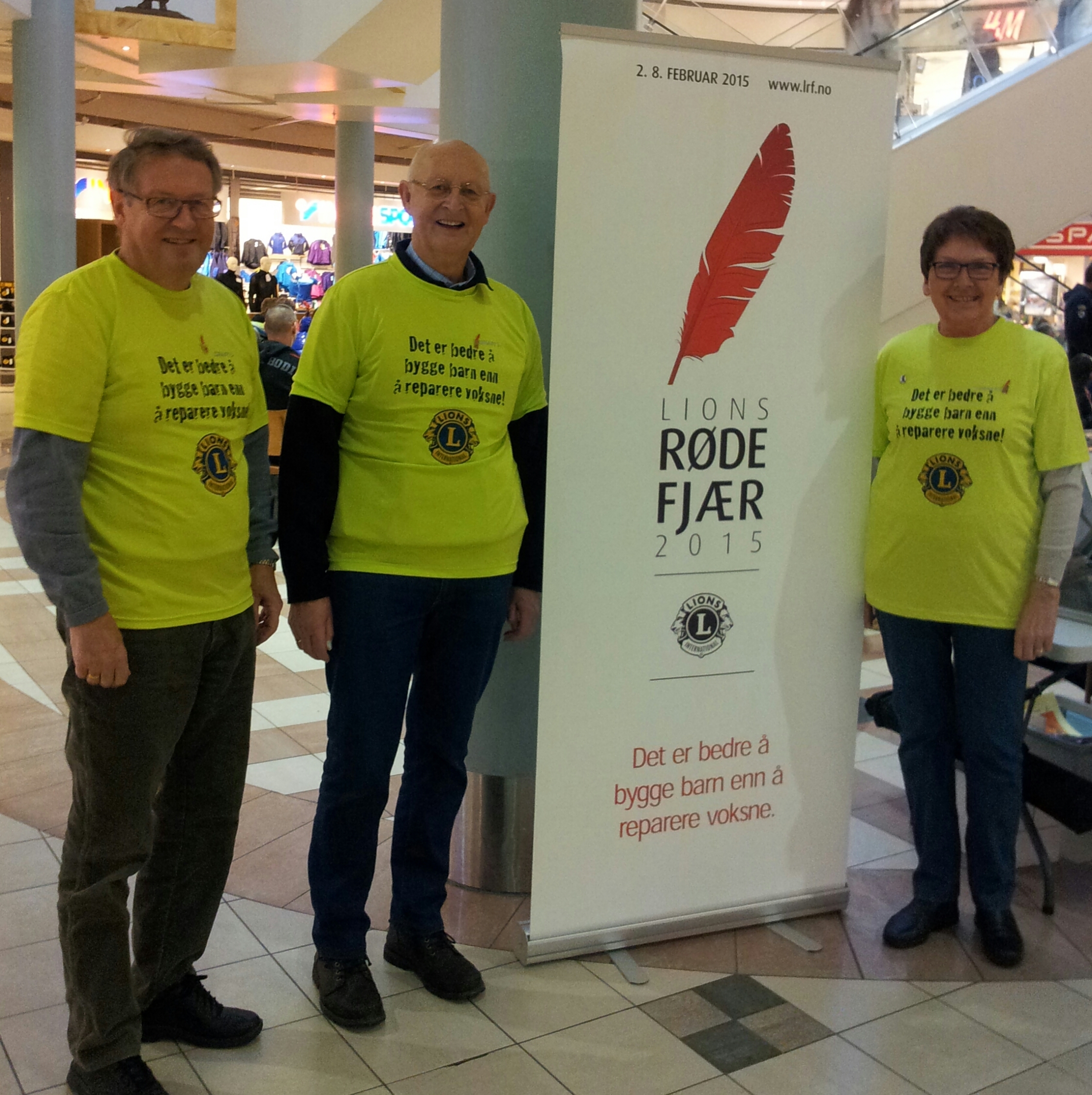 Artikkelbilde til artikkelen Røde Fjær stand 2015